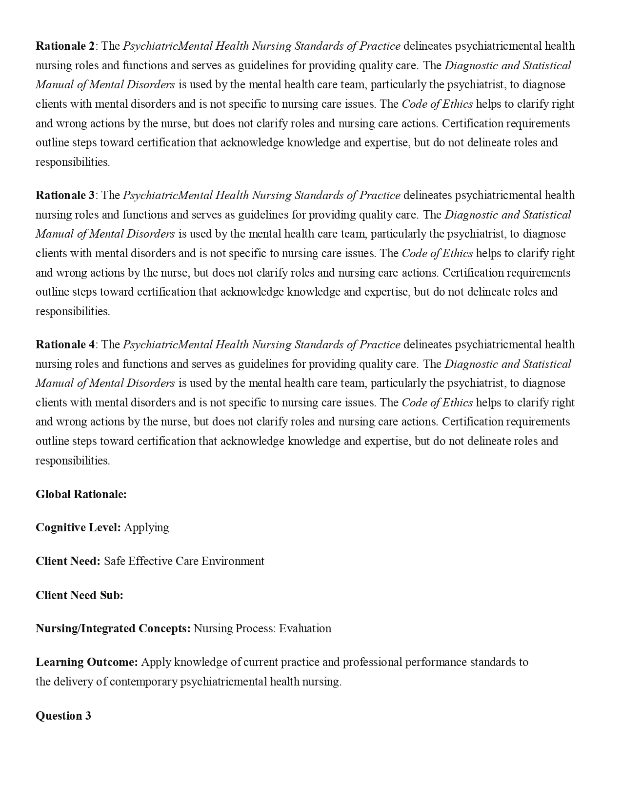 Test Bank for Psychotherapy for the Advanced Practice Psychiatric Nurse Third Edition by Kathleen Wheeler - Image 4