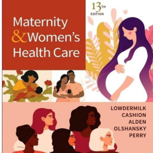 Test Bank for Maternity and Women's Health Care 13th Edition by Lowdermilk, Cashion, Alden, Olshanky, and Perry